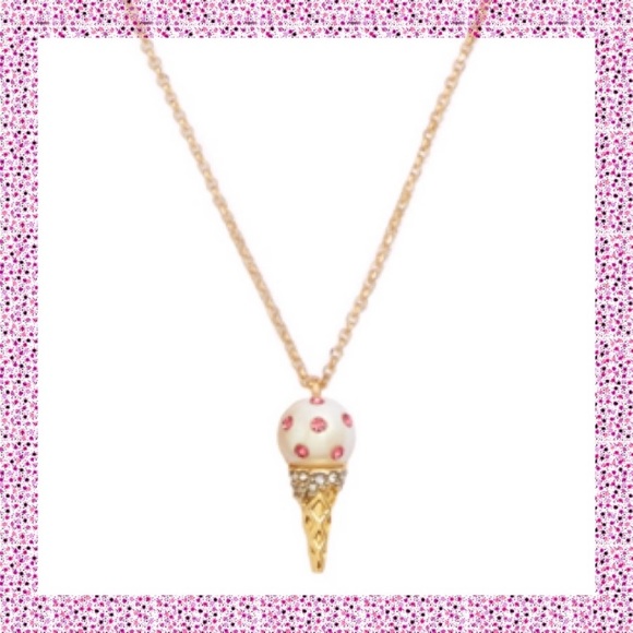 Kate Spade ♠️ Carnival Nights Ice Cream Necklace - Picture 4 of 8